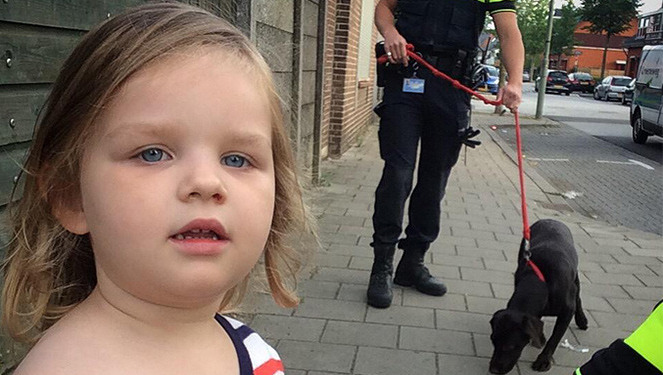 Meisje in Dordrecht verdwaald tijdens uitlaten hond