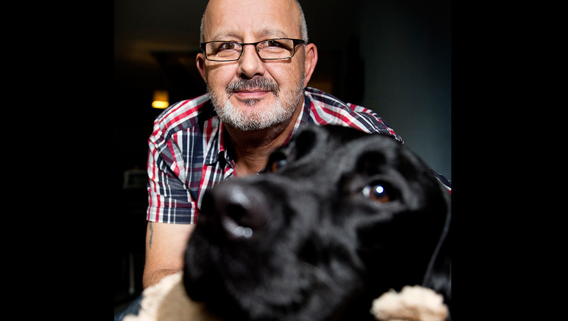 Hond als medicijn bij oorlogstrauma